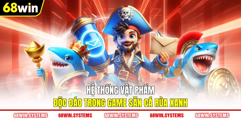 Hệ thống vật phẩm độc đáo trong game săn cá Rùa Xanh Hệ thống vật phẩm độc đáo trong game săn cá Rùa Xanh