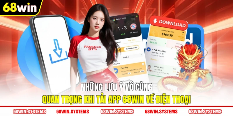 Những lưu ý vô cùng quan trọng khi tải app 68WIN về điện thoại Những lưu ý vô cùng quan trọng khi tải app 68WIN về điện thoại